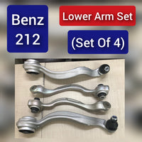 Front Lower Control Arm (Set Of 4) 2123302711 2123302811 2123302911 2123303011 2123330314 2123330514 Compatible with MERCEDES-BENZ E-CLASS (W212) & CLS (C218)