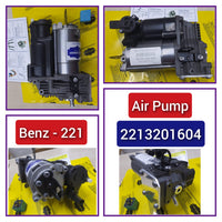 Air Suspension Compressor Pump 2213201604 2213200904 2213200304 2213200704 2213201704 Compatible With MERCEDES-BENZ S-CLASS W221, V221