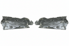Front Left Lower Side Engine Undertray Set Left 500825201L & Right 500825202L Compatible With Audi A3 Q2 Q2L 2017
