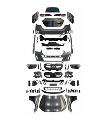 A To Z Compatible With BMW 5 Series F10 (2010-2017) Upgrade Facelift Convert To 5 Series G60 G68 2024 M Tech M5 Body Kit Headlight Taillight Hood Bumper Glass Fender CC-5650 (Shipping Cost Not Included In Price)