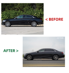 A To Z Compatible With Mercedes Benz E Class W213 (2016-2020) Το W213 Lci 2021+ Amg 63 Upgrade Facelift Conversion Body Kit Bumper Hood Headlight Taillight CC-6359 (Shipping Cost Not Included In Price)