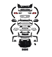 A To Z Compatible With Mercedes Benz GI W166 (2012-2016) Upgrade Facelift Convert To Gls W166 Amg Body Kit Bumper Headlight Taillight Trunk Skirts 1:1 CC-8540 (Shipping Cost Not Included In Price)