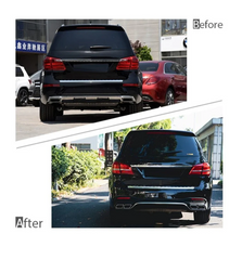 A To Z Compatible With Mercedes Benz GI W166 (2012-2016) Upgrade Facelift Convert To Gls W166 Amg Body Kit Bumper Headlight Taillight Trunk Skirts 1:1 CC-8540 (Shipping Cost Not Included In Price)