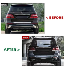 A To Z Compatible With Mercedes Benz MI W166 (2012-2016) Τo GLE W166 (2016-2019) Amg63 Upgrade Facelift Conversion Body Kit Bumper Hood Headlight Taillight CC-8543 (Shipping Cost Not Included In Price)