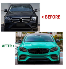 A To Z Compatible With Mercedes Benz E Class W213 (2016-2019) Upgrade Facelift Convert To E63s Amg 1:1 Body Kit Bumper Hood Fender CC-8912 (Shipping Cost Not Included In Price)