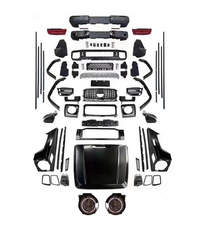 A To Z Compatible With Mercedes Benz G Class G Wagon W463 (2007-2018) Upgrade Facelift Convert To 2019 W464 Amg G63 G65 Conversion Body Kit Bumper Headlight Taillight Hood CC-9741 (Shipping Cost Not Included In Price)