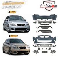 Complete Conversion Bumper Body Kit Compatible With BMW 5 Series E60 (2004-2010) To M Sport Mt M Tech Style Upgrade | Shipping Cost Not Included
