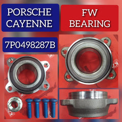 Front Wheel Bearing 7P0498287B Compatible With Porsche Cayenne