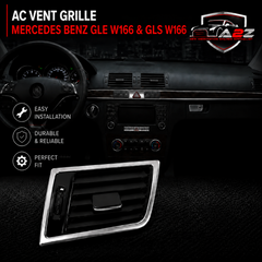 Ac Vent Grille Left 1668309100 1668300154 & Right 1668309200 1668300254 1668302254Compatible With MERCEDES BENZ GLE W166 & GLS W166