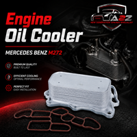 Engine Oil Cooler 2721880001 2721800510 2721800410 2721800210 Compatible With Mercedes Benz M272 Tag no. 80