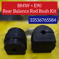 Rear Stabilizer Sway Bar Bushing Kit 33536765584 33556761002 Compatible With BMW 3 Series (E90) & 3 Convertible (E93) & X1 (E84)