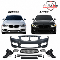 Front Bumper Body Kit Compatible with BMW 3 Series F30 (2012-2018) To M3 Upgrade FRBK420 | (Shipping Cost Not Included In Price)