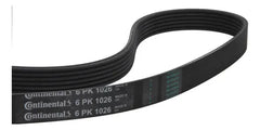 Multi RIB Belt Kit 6PK1026K1 Compatible With AUDI A3 Limousine, A4 B9, A5 Convertible, A5 Sportback, A6 C7, Q3, Q5 (8RB), Q5 (FYB, FYG) (CONTINENTAL)