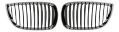 Show Grille Left 51137077129 & Right 51137077130 Compatible With BMW E81 (2004-2011)