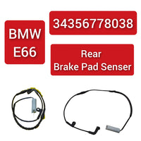 Rear Brake Pad Wear Sensor 34356778038 34356755267 Compatible With BMW 7 Series E65 E66 E67