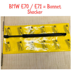 Front Bonnet Hood Strut Set 51237148346 Compatible With BMW X5 (E70) & X6 (E71, E72)