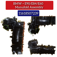 Intake Manifold Assembly 11618507239 11617811214 Compatible With BMW 3 Series (E90) & 5 Series (E60) & X1 (E84) & X3 (E83)