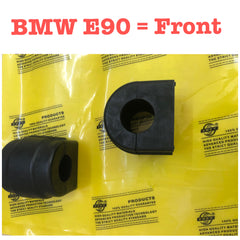 Front Stabilizer Sway Bar Bushing Kit 31356765574 Compatible With BMW 3 Series (E90) & 3 Convertible (E93) & Z4 Roadster (E89)
