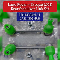 Rear Stabilizer Bar Link Right LR114303 Left LR114304 Compatible with LAND ROVER DISCOVERY SPORT (L550) RANGE ROVER EVOQUE (L551)