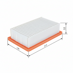 Air Filter 2810900901 Compatible With Mercedes Benz A-Class W177