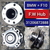 Front Wheel Hub 31206872888 31206775771 31206850158 31206867087 6867087 Compatible With BMW 5 Series F10 & 5 Gran Turismo F07 & 6 Series Convertible F12 F13 & 7 Series F01, F02, F03, F04