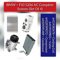 Cooling Coil 64119297754 Compatible With BMW 2 Gran Coupe (F44) X1 (F48) & MINI MINI (F55) | MINI / COOPER MINI (F56) | MINI / COOPER Tag No.106