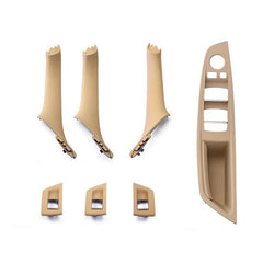 Inner Door Handle Assembly (Without Leather Set Of 7) Compatible With BMW 5 Series F10