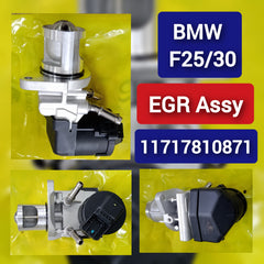 Exhaust Gas Recuperation EGR Assembly 11717810871 11719886714 11718517724 Compatible With BMW 1 Series (F20) & 3 Series (E90 F30, F80) & 5 Series (F10,F07) & 7 Series (F01, F02, F03, F04) & X1 (E84) & X3 F25 & X5 E70 F15 X6 F16 E71