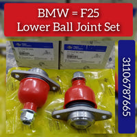 Front Lower Ball Joint Right & Left 31106787665 Set Compatible With BMW BMW X3 (F25) & X4 (F26)