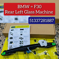 Rear Left Glass Machine 51357281887 Compatible With BMW F30