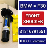 Front (Left & Right Same) Shock Absorber 31316791551 31316799583 31306850903 31316856696 Compatible With BMW 3 Series (F30, F80) & 3 Gran Turismo (F34) (1PCS)