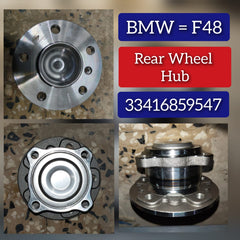 Rear Wheel Hub 33416859547 33406887548 33406891921 33416858086 33416859547 Compatible With BMW X1 F48