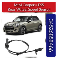 Rear Left/Right ABS Wheel Speed Sensor 34526850762 34526858466 Compatible With MINI F55 & MINI F56
