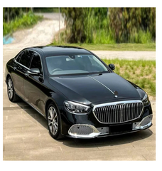A To Z Compatible With Mercedes Benz S Class W223 (2021-2025) Front Bumper Upgrade Convert To Maybach Mhb S680 Fog Grill Bumper Body Kit Gc W223-001 CC-9714 (Shipping Cost Not Included In Price)
