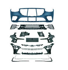 A To Z Compatible With Mercedes Benz S Class W223 (2021-2025) Front Bumper Upgrade Convert To S450 Amg Bumper Body Kit Gc W223-007 CC-9717 (Shipping Cost Not Included In Price)