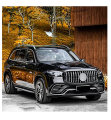A To Z Compatible With Mercedes Benz Gls W167 X167 (2019-2025) Front Bumper Upgrade Convert To Gls Amg63 Amg Bumper Body Kit Gc X167-001 CC-9723 (Shipping Cost Not Included In Price)