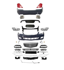 A To Z Compatible With Mercedes Benz S Class W221 (2006-2009) Upgrade Facelift Body Kit To W221 Lci Amg Bumper Headlight Taillight Skirts Exhaust Tips CC-4852 (Shipping Cost Not Included In Price)
