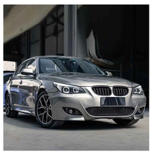 A To Z Compatible With Bmw 5 Series E60 (2004-2010) Front Rear Bumper Upgrade Convert To M Sport M5 Body Kit Bumper Side Skirt Running Board Exhasut Tip E60 Body Kit M5 Set Gc CC-9200 (Shipping Cost Not Included In Price)
