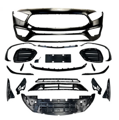 A To Z Compatible With Mercedes Benz A Class W177 (2018-2023) Upgrade Convert Upgrade to Amg45 Front Bumper Body kit Skirst Lips Splitter A45 Style Zst W177-003 GC CC-6166 (Shipping Cost Not Included In Price)