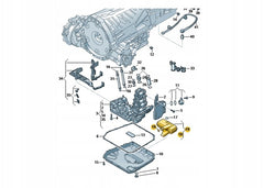 Transmission Filter EG944H & 0B5325439E & HX185D Compatible With AUDI A4 B8 (8K2) | A4 / S4 A5 (8T3) | A5 / S5 Tag.284