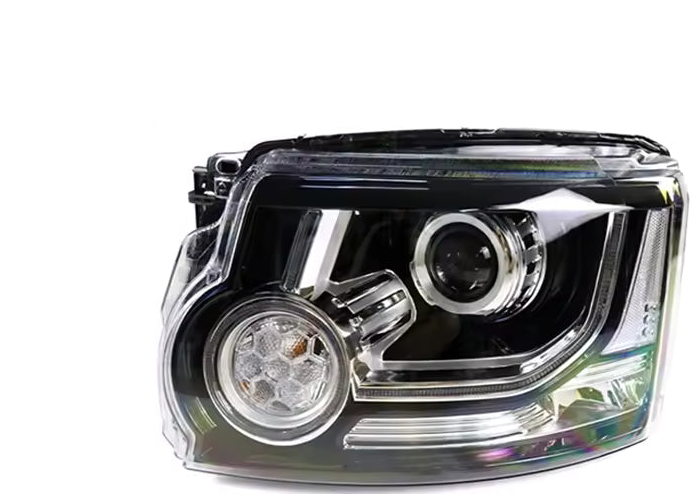 Head Lamp Assembly (16 Pins) Left LR052380 & Right LR052389 Compatible With Land Rover Discovery 4
