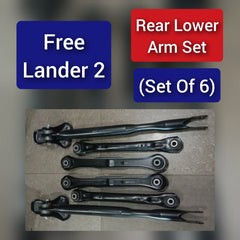 Rear Lower Control Arm (Set Of 6) LR032308 LR002576 LR001175 LR001176 Compatible with LAND ROVER FREELANDER 2 (L359) | LR2 & RANGE ROVER EVOQUE (L538)