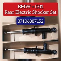 Rear Air Suspension Electric Shock Absorber Strut 37106887148 37106887152 Compatible With BMW BMW X3 (G01, F97) & X4 (G02, F98)