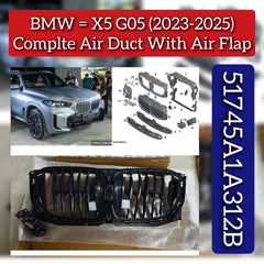 Complete Air Duct With Air Flap 51745A1A312B Compatible With BMW X5 (G05) (2023-2025)