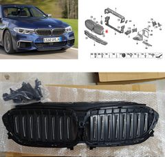 Complete Air Duct With Air Flap 51137497281B Compatible With BMW 5 Series (G30) (2017-2020)