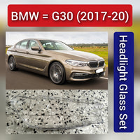 Front Headlight Glass Compatible With BMW G30 (2017-2020)