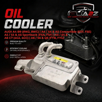 Oil Cooler 4G0317021AR 4G0317021AH Compatible With AUDI A4 B9 (8W2, 8WC) | A4 / S4 & A5 Convertible (F57, F5E) | A5 / S5 & A5 Sportback (F5A, F5F) | A5 / S5 & A6 C7 (4G2, 4GC) | A6 / S6 & Q5 (FYB, FYG)