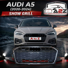Black S-Line Show Grille 8W6853651BJRN4 Compatible With Audi A5 (2020-2024) Tag No.211