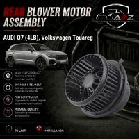 Rear Blower Motor Assembly 7E0819021A 7H0819021 7H0819021A 95557206100 95557206101 Compatible With AUDI Q7 (4LB), Volkswagen Touareg