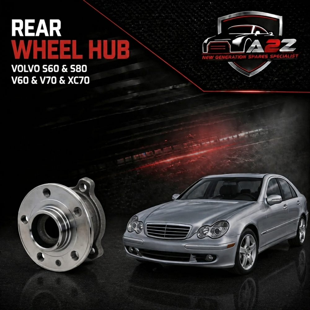 Rear Wheel Hub 31277808 31329968 30666614 31262040 Compatible With VOLVO S60 & S80 & V60 & V70 & XC70